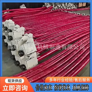 双头软管远距离输送机 现货玉米装车抽粮机 收购粮食车载吸粮机
