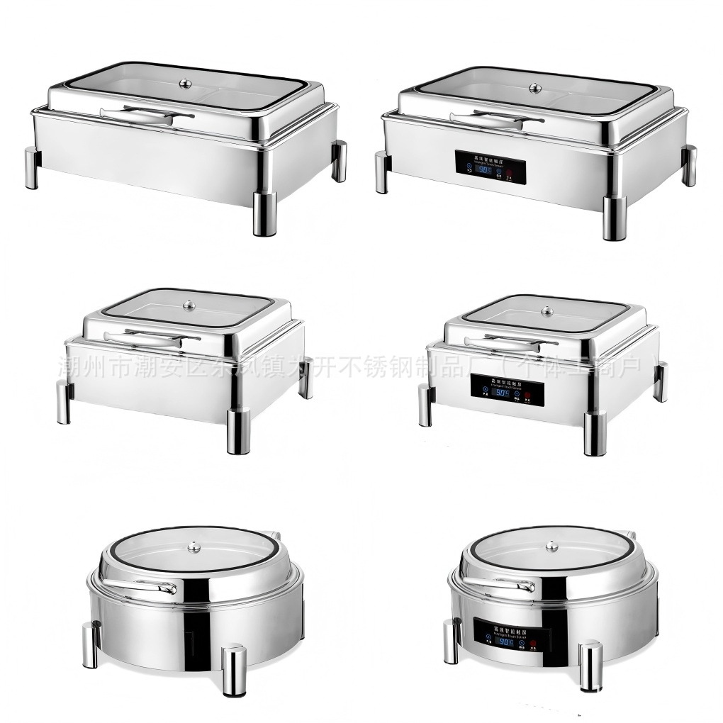 Horno buffet Amazon transfronterizo horno de calentamiento eléctrico de acero inoxidable horno Buffy comedor Hotel desayuno comercial horno térmico