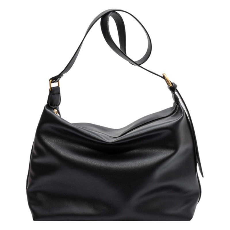 Cross-Border Women's Bag Large Capacity Bag 2026 New Style Work Commute Crossbody Bag Retro Fashion Shoulder Tote Bag