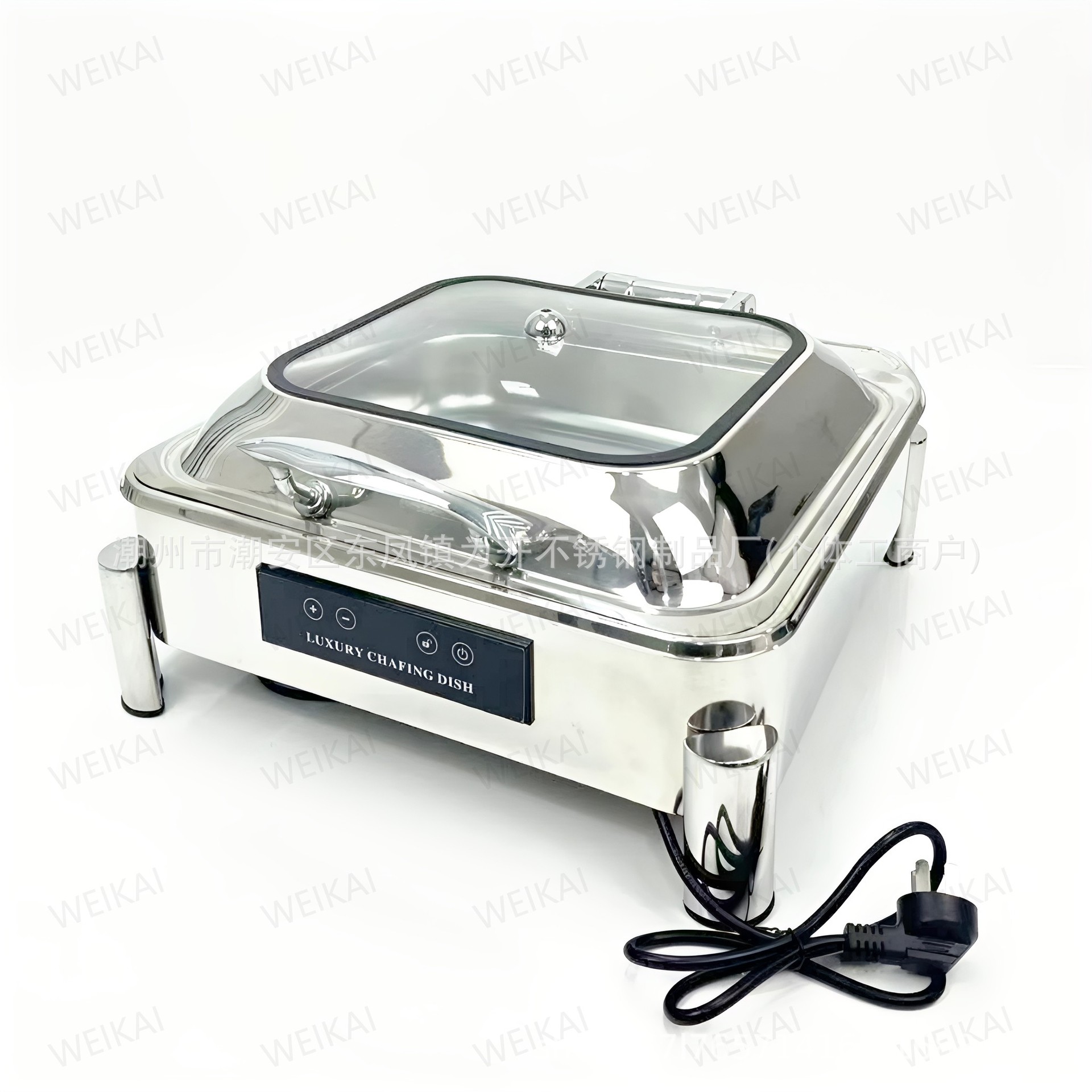 Horno de aislamiento térmico buffet de acero inoxidable de lujo horno de calentamiento eléctrico de desayuno comercial horno Buffy solapa de cocina caliente del Hotel image 5