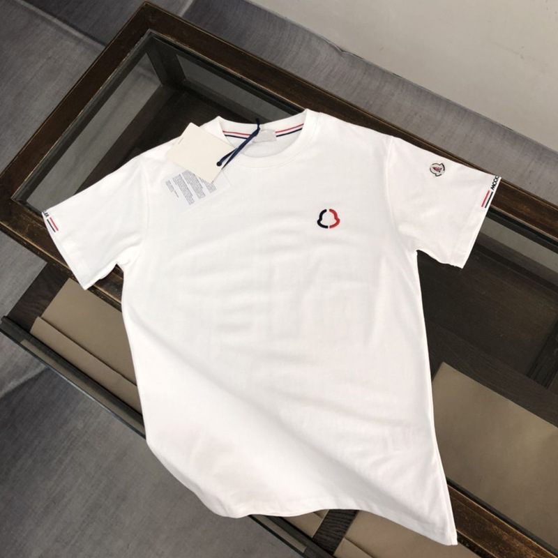 New Summer Original Label Mengkoumiao Short-Sleeved T-Shirt Men's Pure Cotton Heavy Washed Embroider Trendy Brand Men's T-Shirt Couple Style New Summer Original Label Mengkoumiao Short-Sleeved T-Shirt Men's Pure Cotton Heavy Washed Embroider Trendy Brand Men's T-Shirt Couple Style
