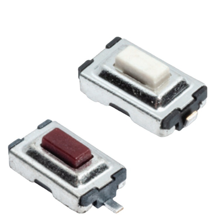 2脚按钮贴片开关 小体积轻触开关2脚 贴片迷你按键开关高度2..5mm