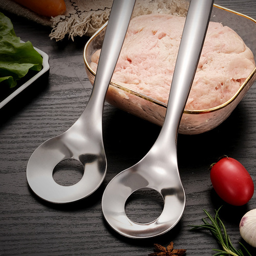 Stainless steel meatball maker, squeezing meatball tool, household meatball making spoon, meatball pressing tool, scooper