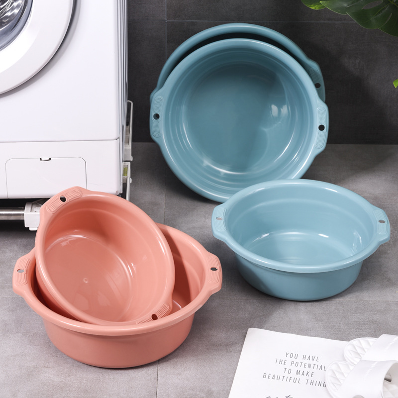 plastic washbasin for home use for laundry for students