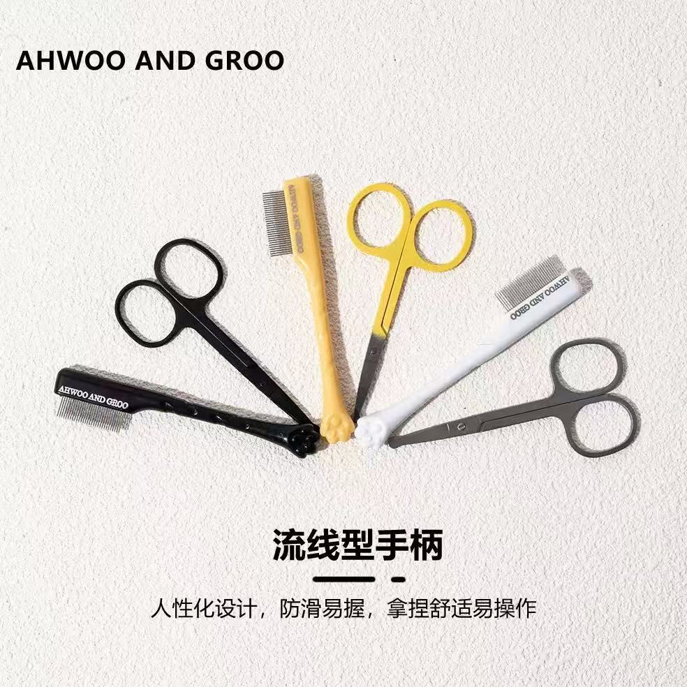 Peine de marcas de lágrimas para mascotas Peine facial de perro Peine de heces de ojos Cepillo de marcas de lágrimas para perros de Yorkshire