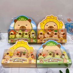 カピバラの消しゴムの高い顔の値のかわいい漫画のアイデアの消しゴムの学生の文房具の賞品はきれいで無毒です。