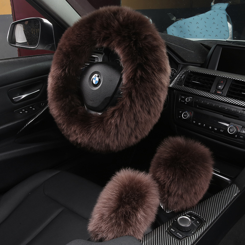 모카 핸들 커버 + 기어 커버 + 핸드 브레이크 커버