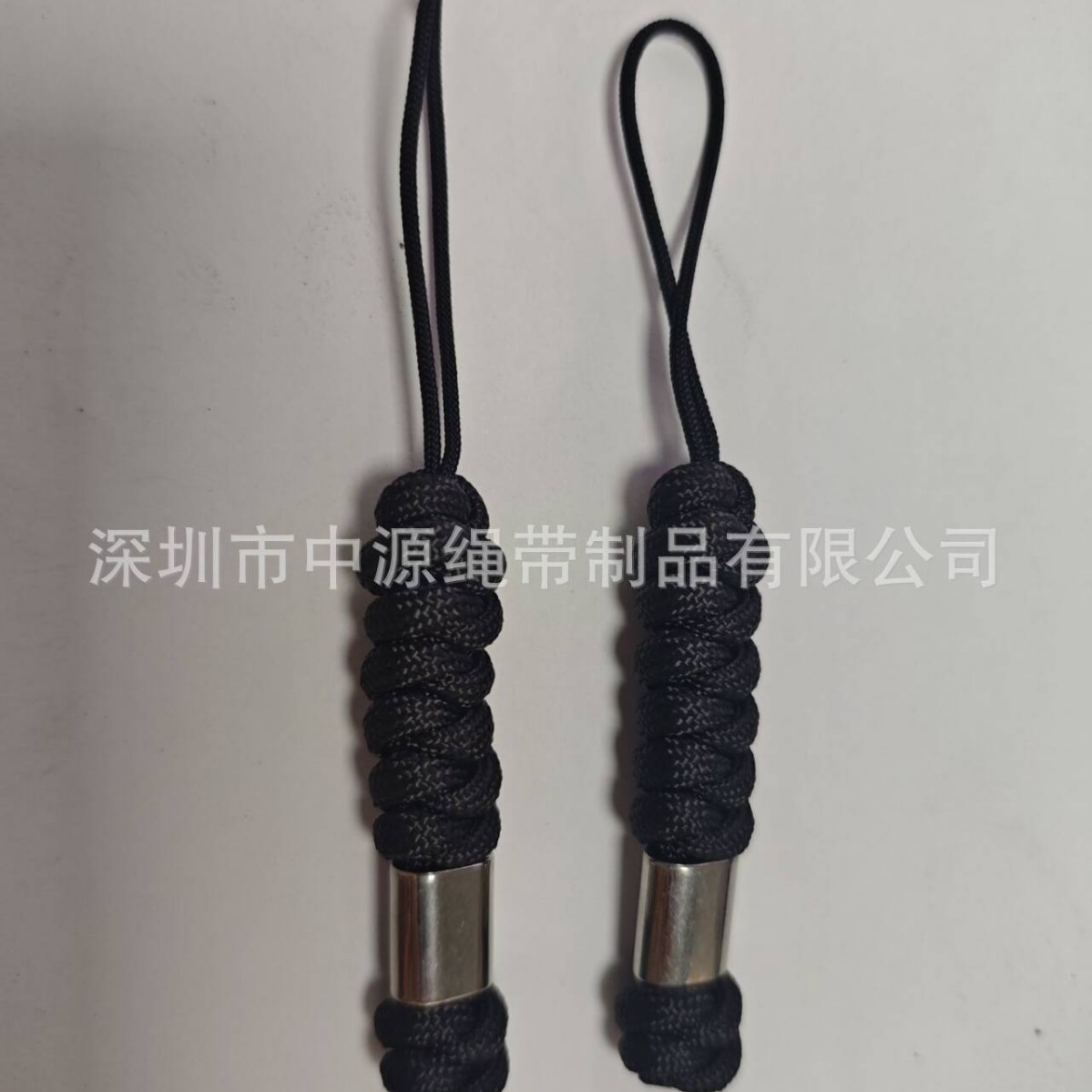 加粗1.5MM涤纶线编织手机绳尼龙圆钥匙扣编织绳背包吊绳户外用品