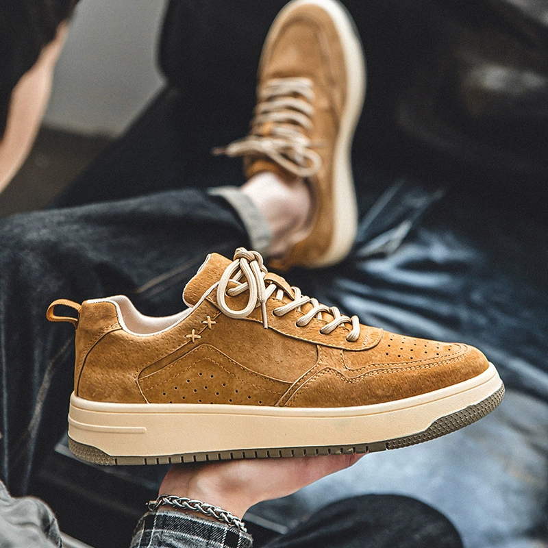 Осенние спортивные кроссовки, низкие мужские кеды, новые спортивные и повседневные туфли, нишевый дизайн, износостойкие, модные и универсальные кроссовки