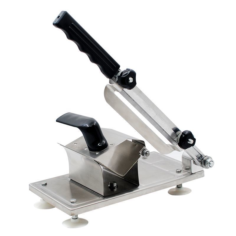 Cortadora comercial de carne de res, rollos de cordero, cortadora de carne congelada, cortadora manual de carne, cortadora multifuncional doméstica