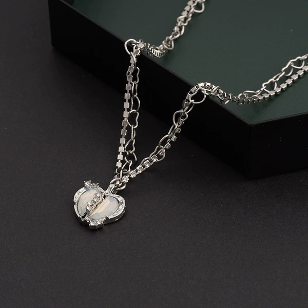 Nst-0211-Sea Salt Love Necklace