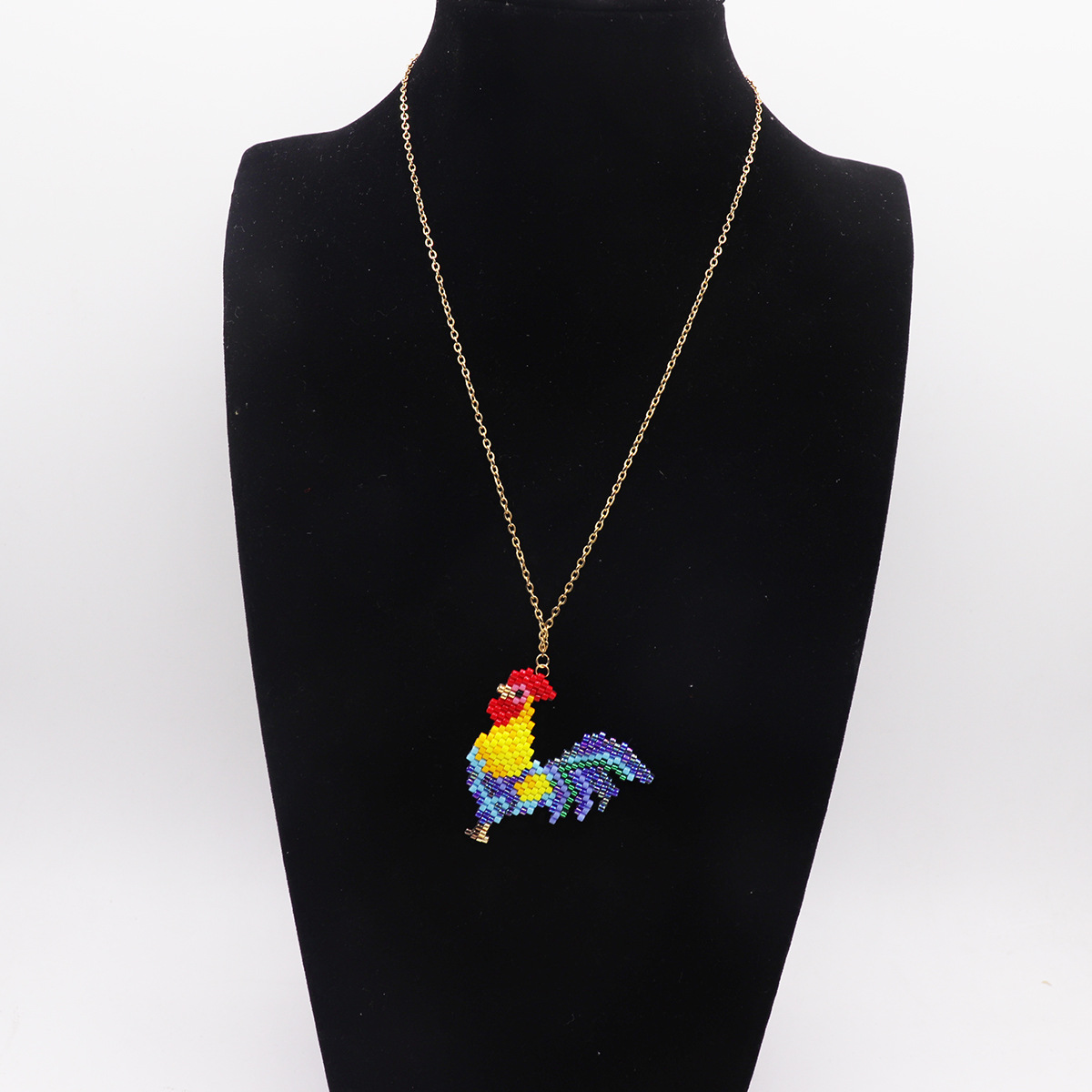 Alloy Material Animal Pattern Women's Gender Artistic Animal Bird Alloy Plating Women's Pendant Necklace