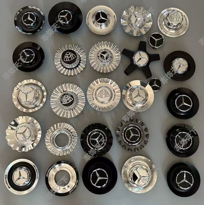 Suitable for Amg Wheel Hub Caps C63G63S65Gles450 Large Gs680 Wheel Logo Caps Forged Amg Mercedes-Benz W124