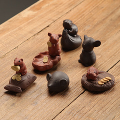 Premium, collectible Zisha tea pet figurines—perfect for nurturing on your tea table or tray, adding charm to your tea set and enhancing the tea ceremony experience.