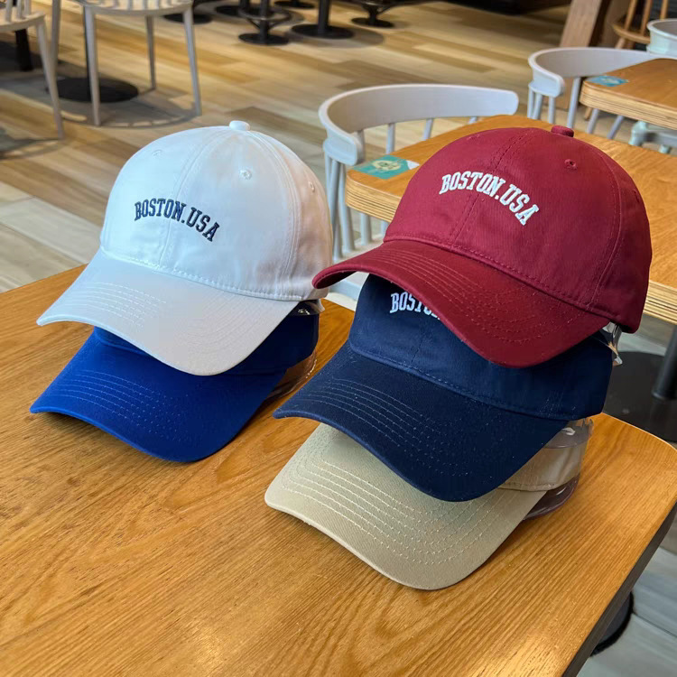 high quality Enlarge Deepened Letter Baseball Cap Trendy Brand Spring and Summer New All-match Three-dimensional Men's and Women's South Korea Cap