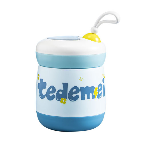 New INS304 Stainless Steel Insulated Soup Cup Baby Dessert Milk Cup Portable Student Soup and Porridge Breakfast Cup Wholesale