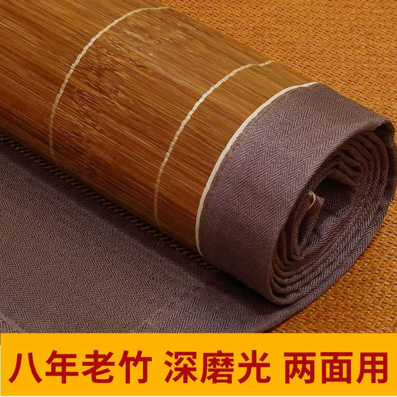 Летний бамбуковый коврик для студенческого общежития на одного человека 1,1/ 1.44m м прямой 1,6 летний коврик с возможностью выбора длины и Y