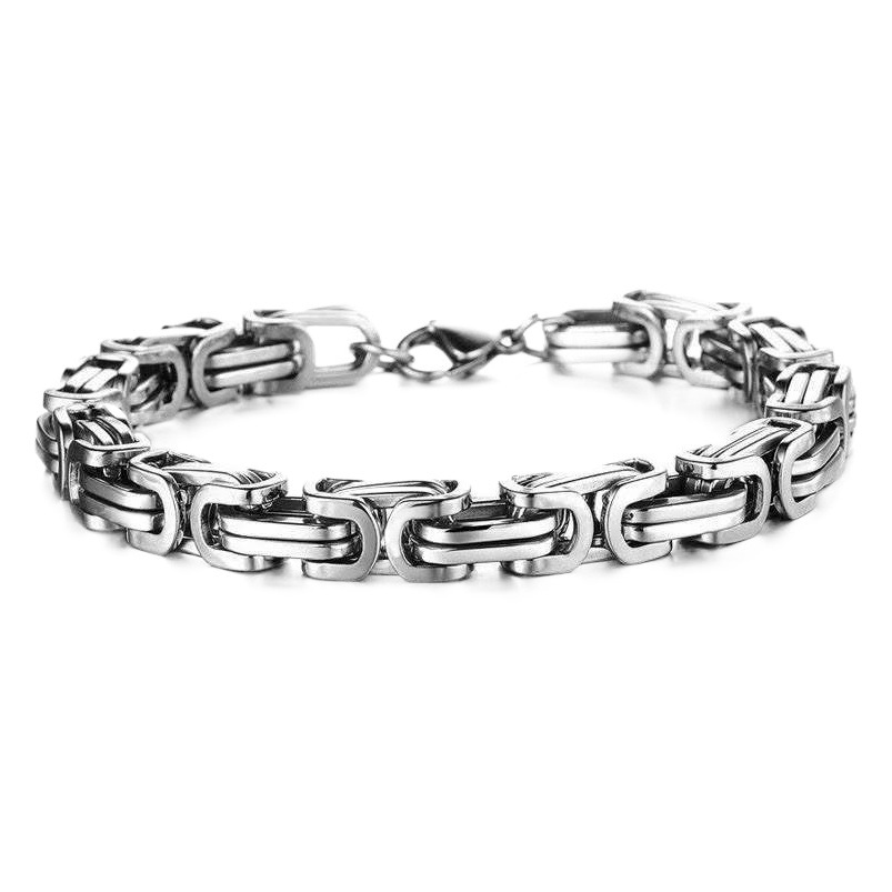 Popular Tv Series Accessories: Imperial Chain Bracelet, Versatile and Simple, Same Style as Gao Qi Qiang, Titanium Steel Bracelet, Thick and Non-Fading Hand Jewelry