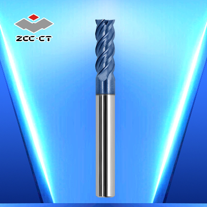 ZCC.CT株洲钻石 GM系列四刃直柄长刃平头立铣刀GM-4FL-D3.0-G