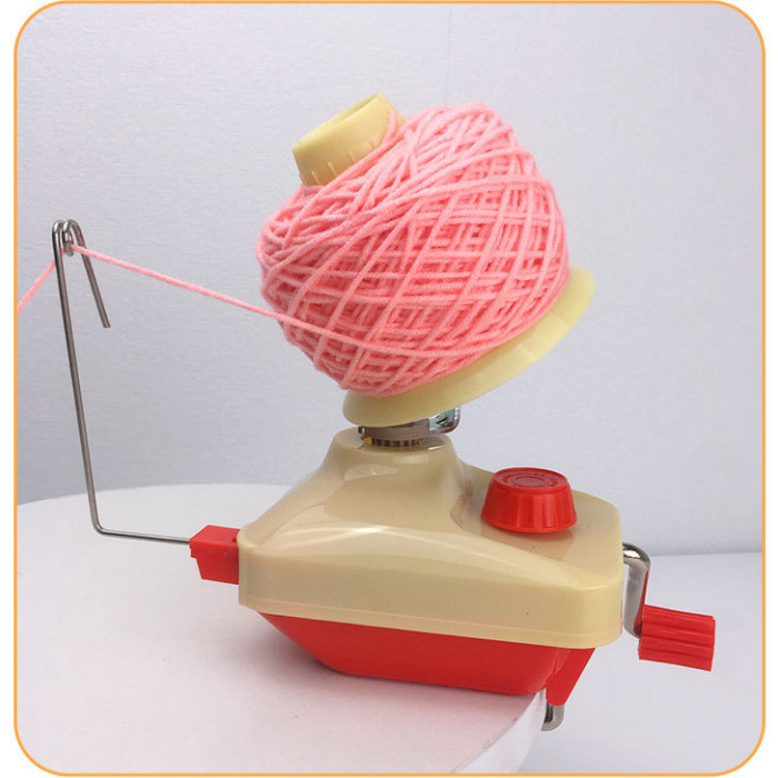小型家用毛线绕线机伞架绕线撑合股绕线器钩针编织工具绕线器家用