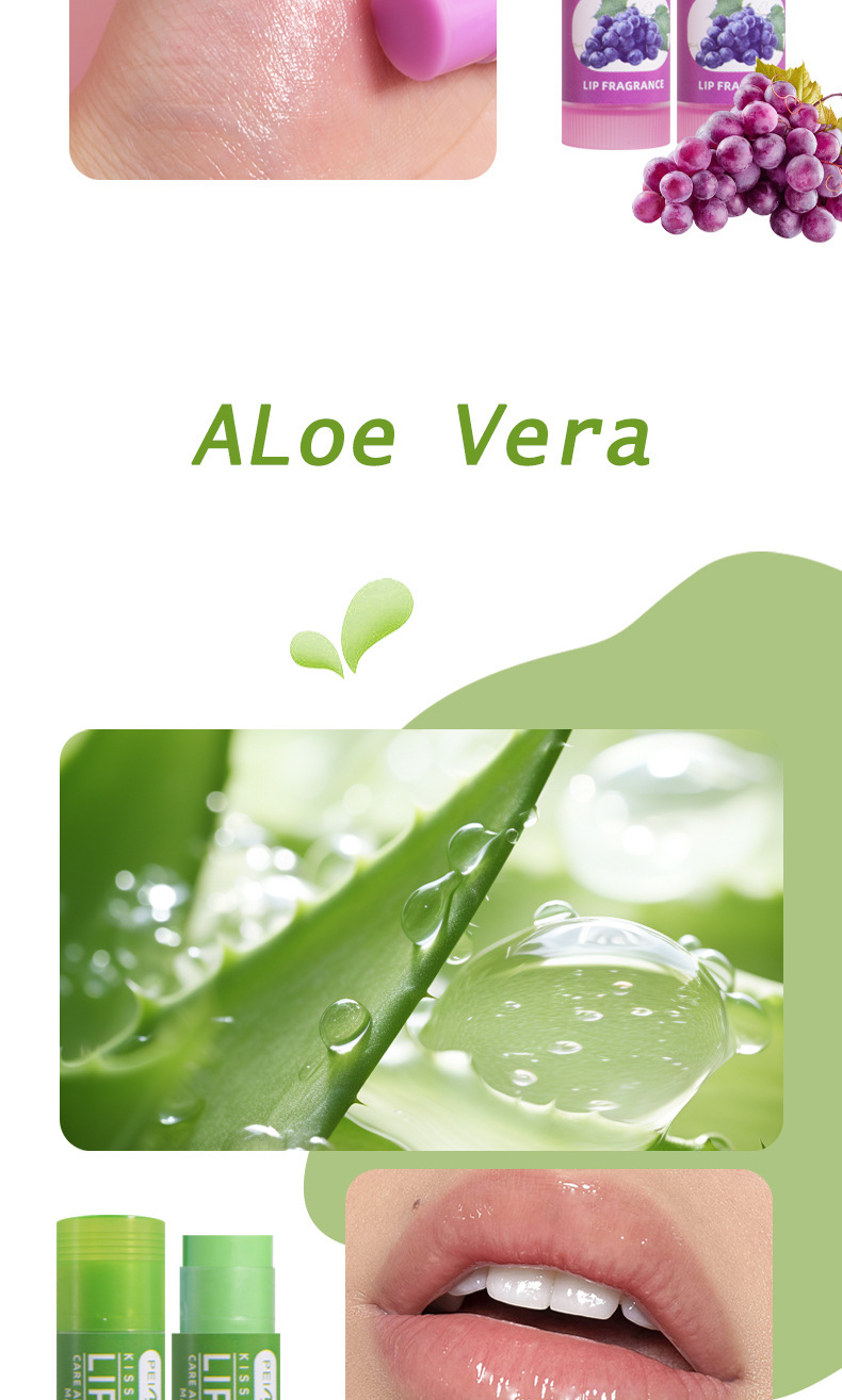 Fruit Scented Moisturising Lip Balm Set For Soft Hydrated Lips_voghion.com