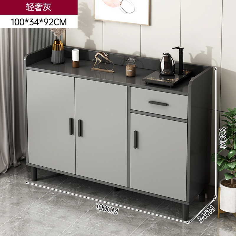 Gabinete de té, armario de comedor contra la pared, armario de almacenamiento integrado, armario de almacenamiento de sala de estar, armario de comedor, armario de preparación de la oficina, armario de té