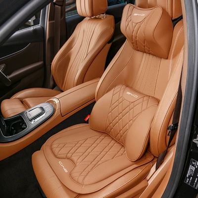 Tang Dmi Memory Foam Seat Cushion, Headrest - byd-1-headrest-1-lumbar-support-1-seat-cushion-golden-scale-orange