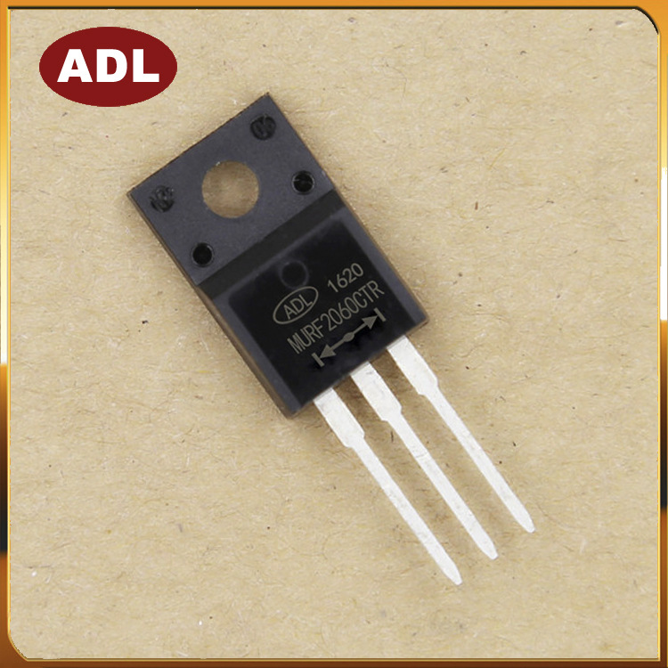 奥德利 MURF2060CTR 快恢复二极管 20A600V TO220F 共阳配对 厂家