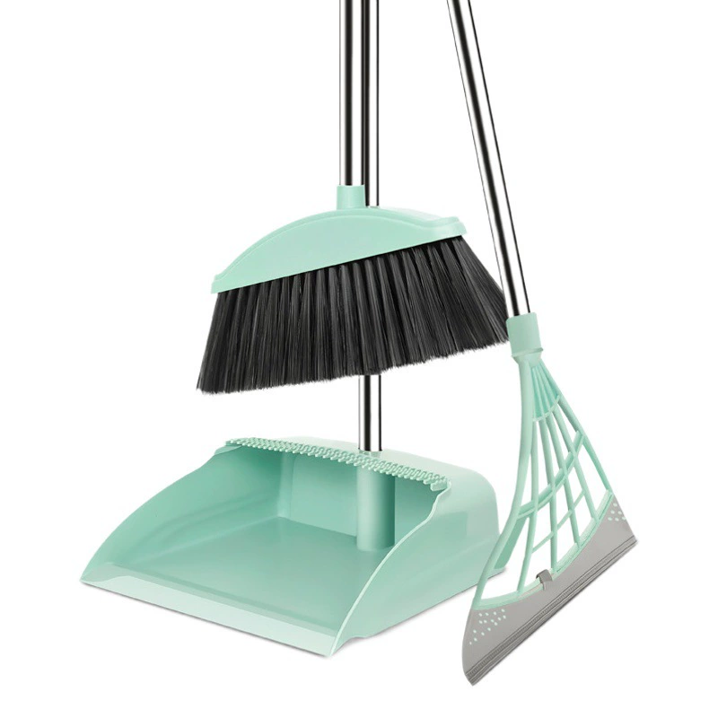 Бытовая утолщенная метла, костюм из двух предметов, волшебная метла, набор из трех предметов, скребка, принадлежности для чистки пола