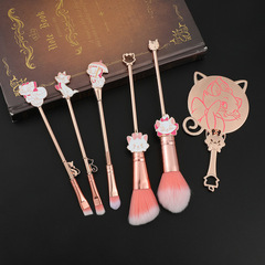 Mary Cat Girly Mary Cat Eyeshadow Brush Loose Powder Brush Makeup Brush Set Holiday Gift