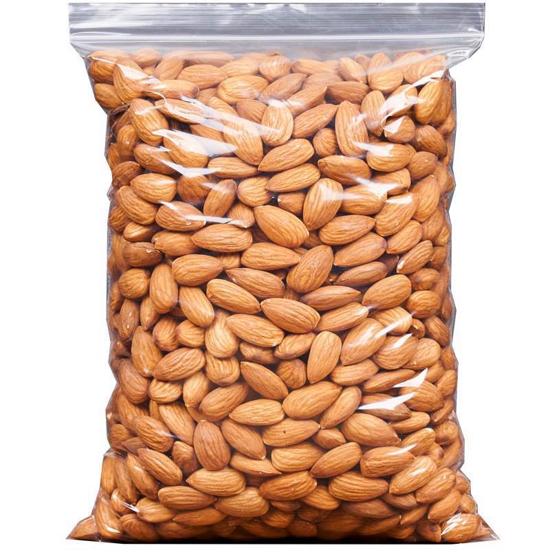 原味巴旦木仁500g杏仁坚果扁桃仁散装干果零食烘焙5斤袋装巴达木|undefined