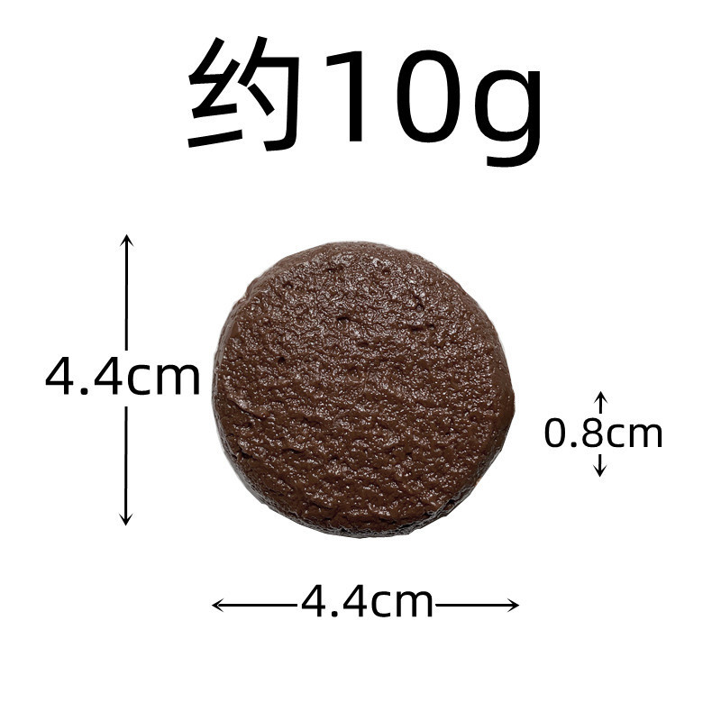 Simulación juguetes de comida galletas falsas PVC galleta modelo decoración personalizada tiro taoísta sombra estudiante creativo pequeño regalo