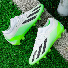 Cross-border World Cup Putian Football Shoes for Men Low-top Student Grass Field Competition Training AG Long Tack TF Crushed Tack Sports Shoes