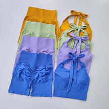 Q 36886 Peach Butt Lifting Shorts Set ���ζ̿���װ �羳