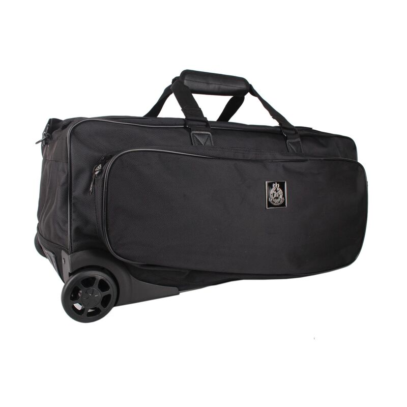 [Factory Customization] Black Large Outer Single Hand Trolley Travel Bag for Business Trip Airport Wear-Resistant Travel Luggage Bag