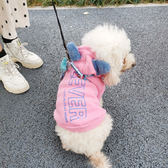 Pet clothes wholesale, hooded and lined sweatshirts for dogs, casual and comfortable, warm and warm, one-piece dropshipping
