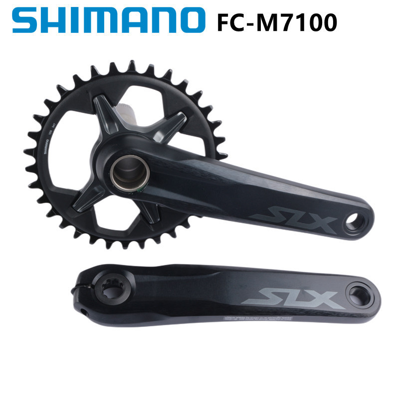 Shimano Slx M7100 Crankset Crank Set Mountain Bike 12/24 Speed Crankset Single Disc Double Disc Sprocket