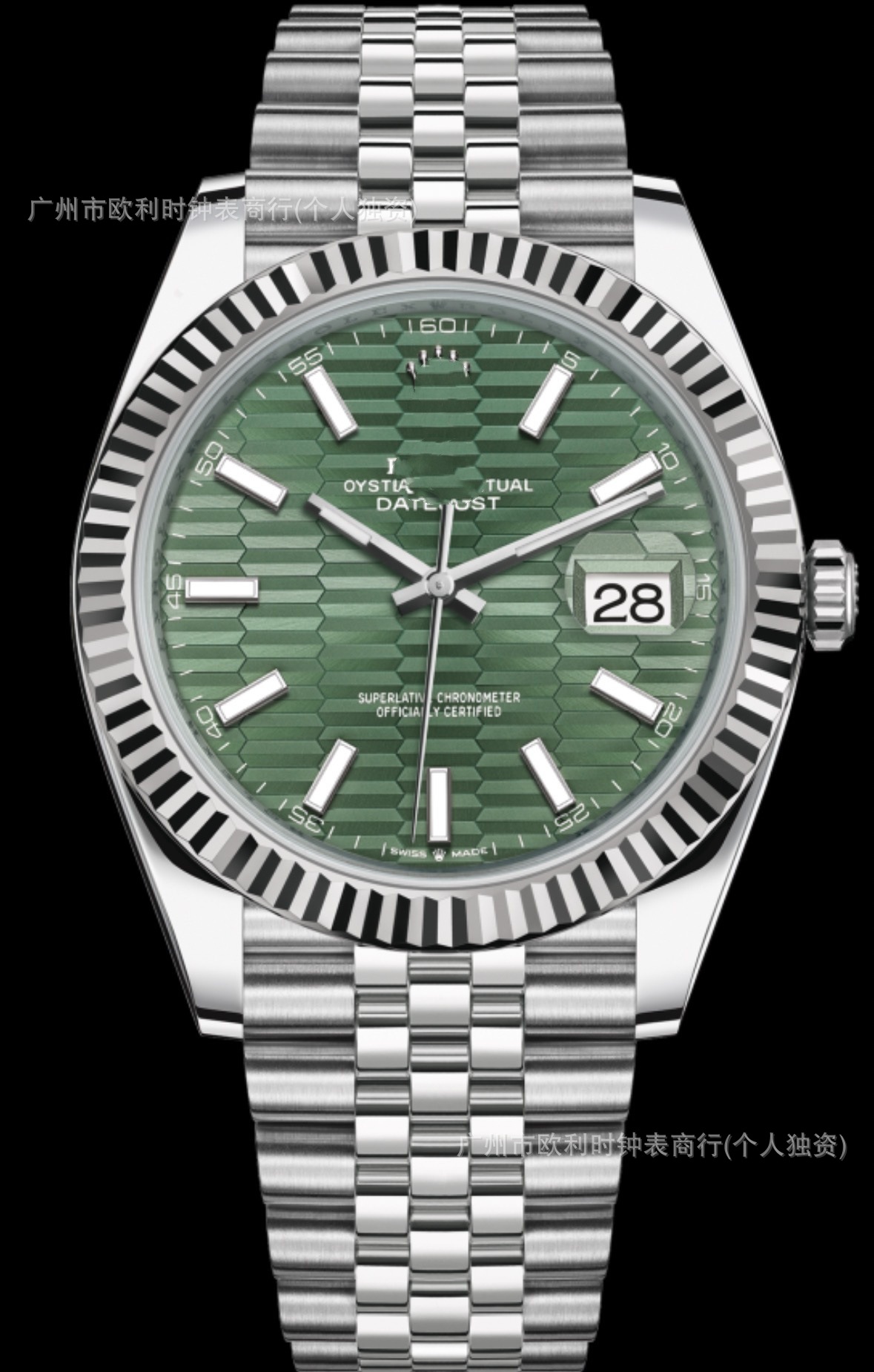 Laojia comercio exterior transfronterizo tendencia de moda hombre reloj mecánico automático tipo registro de correa de acero comercial impermeable reloj de luz nocturna