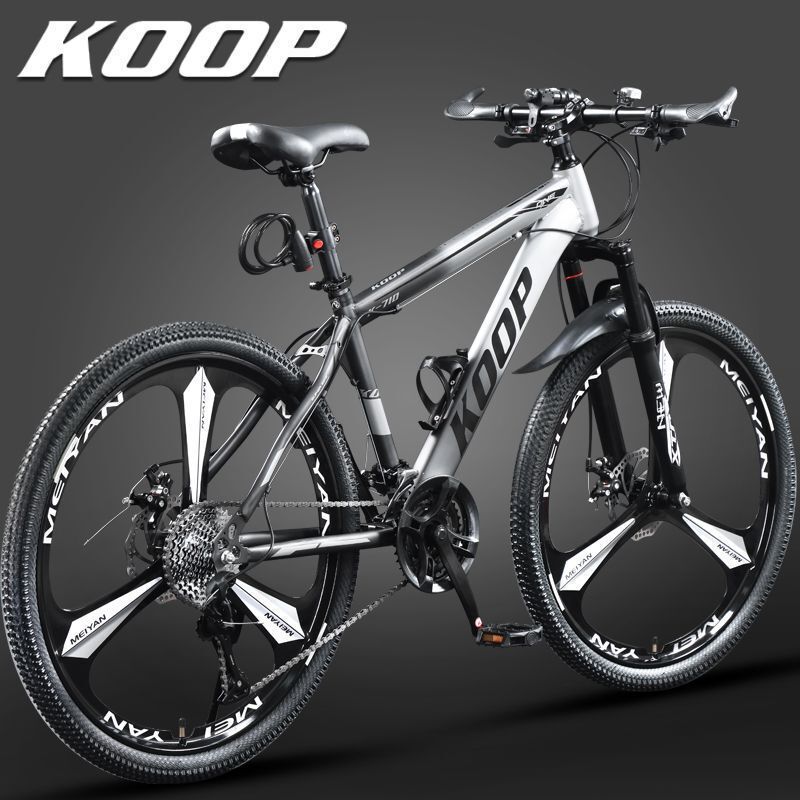 Mountain Bike Adult Men's Middle School Students Commuting to and from School Youth Variable Speed Shock Absorption Lightweight Road Bike