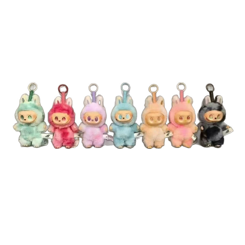 ソースメーカー Labubu 3.0 新しい隠しぬいぐるみ子供の子供の日のギフトバッグペンダント|undefined