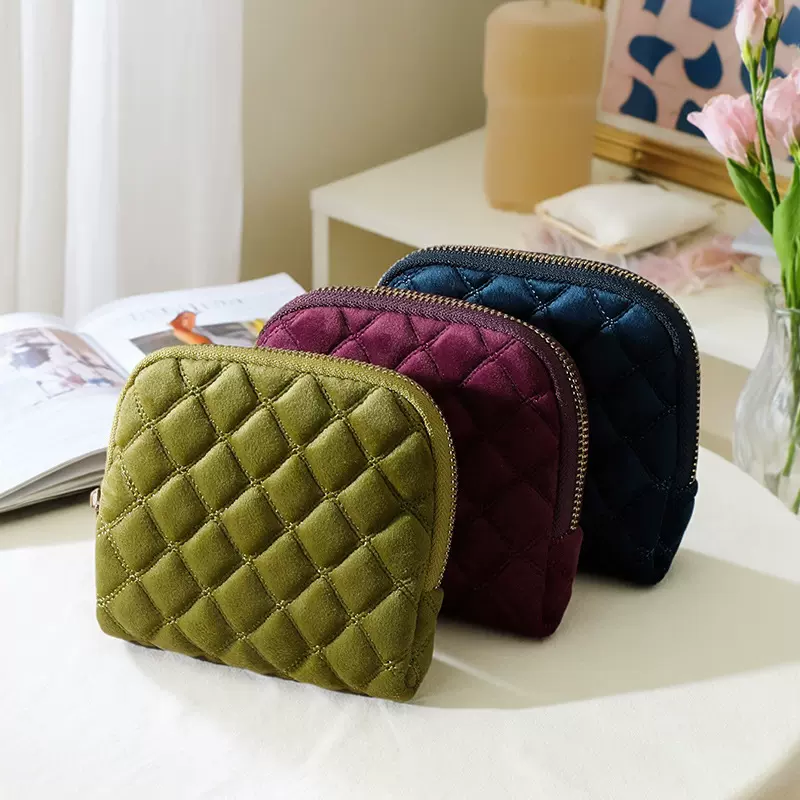 为美流苏拉链包戒指手镯耳钉项链珠宝首饰盒五层收纳饰品收纳袋