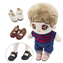4.6*2.cm/6分BJD/15cm棉花娃娃明星玩偶玩具休閒娃衣配件扣帶鞋子