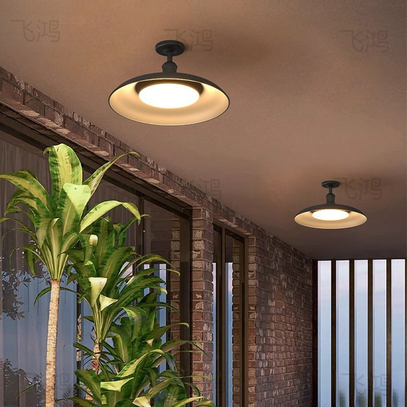Wholesale% Outdoor Waterproof Ceiling Light, Entrance Light, Industrial Style Porch Light, Balcony Ceiling Light, New Minimalist Courtyard