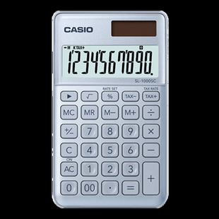 Casio SL-1000SC mini solar calculator creative cute girl portable electronic computer