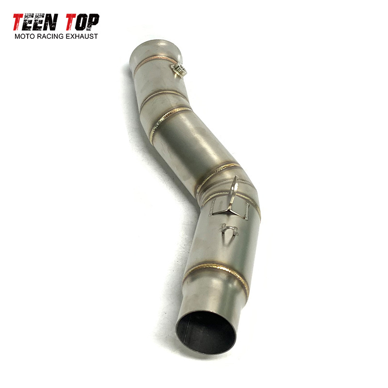 Suitable for Yamaha Yzf-R1 Stainless Steel Side Exhaust Mid-Section R1 Modified Exhaust Pipe Mid-Section 09-14 Years