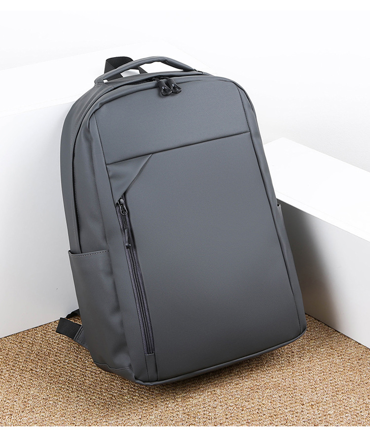 New large-capacity business backpack for men, multi-functional and versatile computer bag, cross-border fashionable and simple college student schoolbag undefined