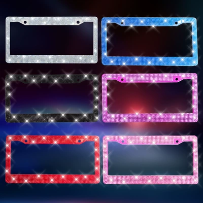 Mexico Three Nations General Diamond License plate holder/license plate holder