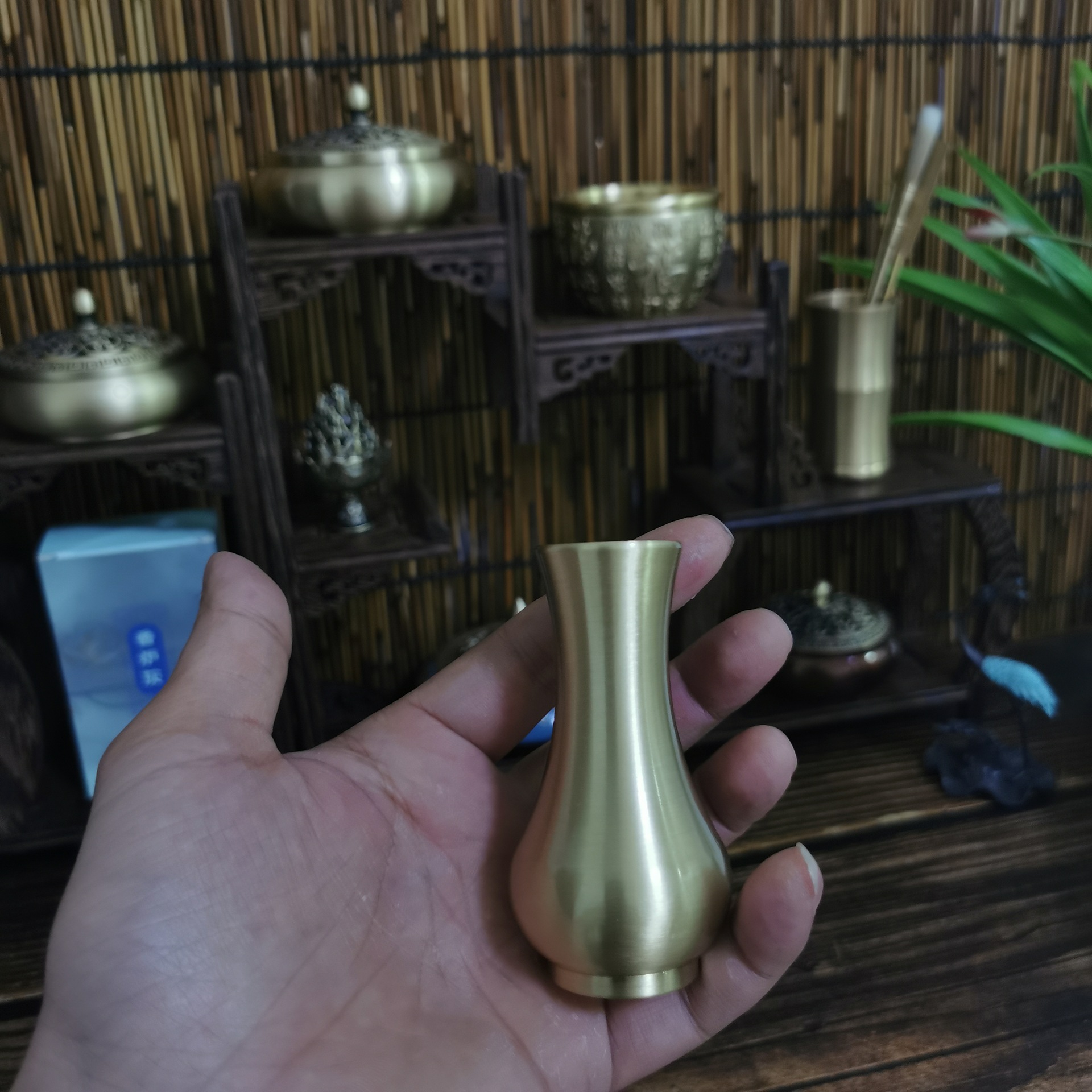 구리 향 병 (깨끗한 병)