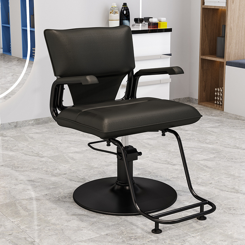 silla de peluquería elevable y giratoria para salón de peluquería especial, silla de peluquería japonesa moderna y simple