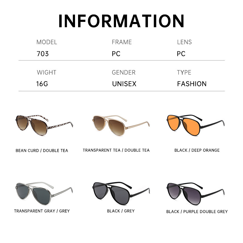 Occhiali da sole aviator donna ultraleggeri stile retrò_voghion.com